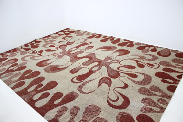 Modernist Abstract Carpet, 1960s-TZ-592157