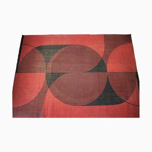 Modernist Abstract Geometric Carpet, 1970s-TZ-592158