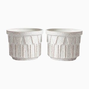 Modernist Alpha Planters from Ceramano, 1960s, Set of 2-IXK-1133805