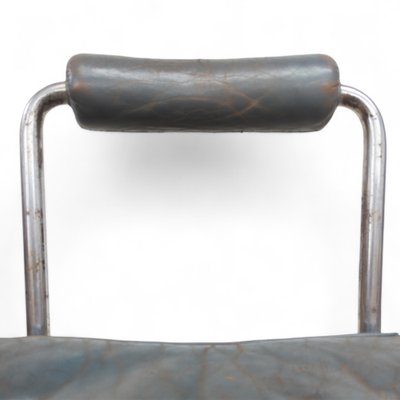 Modernist Avantgarde Tubular Steel Easy Chair, 1940s-TLV-2042212