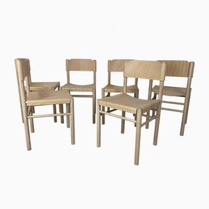 Modernist Beech Dining Chairs by Richard Hutten for Gispen, Set of 6-DE-1060760