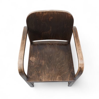 Modernist Bentwood Armchair A 745 F by Michael Thonet for Tatra, 1930s-TLV-2041736