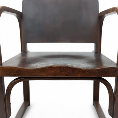 Modernist Bentwood Armchair A 745 F by Michael Thonet for Tatra, 1930s-TLV-2041736