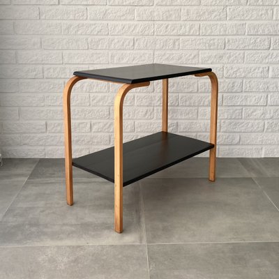 Modernist Bentwood Side Table attributed to Gemla Fabriker, Sweden, 1930s-LIV-1799509