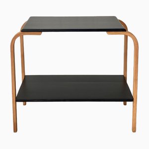 Modernist Bentwood Side Table attributed to Gemla Fabriker, Sweden, 1930s-LIV-1799509