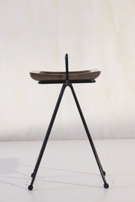 Modernist Bronze Ashtray for Wrought Iron Base, 1950s-WEQ-1138571