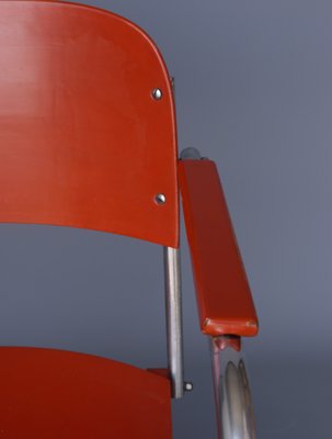 Modernist Cantilever Tubular Armchair, 1930s-MB-1251742