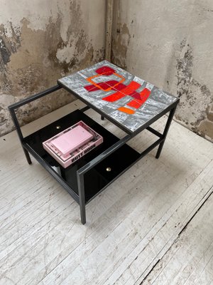 Modernist Ceramic Coffee Table by Pierre Guariche-LCU-991805