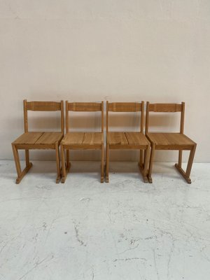 Modernist Chairs, 1950s, Set of 4-QVY-1756516