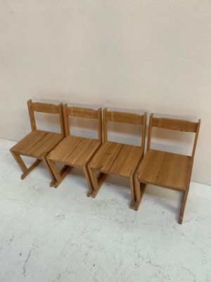 Modernist Chairs, 1950s, Set of 4-QVY-1756516