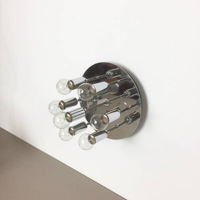 Modernist Chrome Wall & Ceiling Lights from Cosack, Germany, 1970s, Set of 2-QZ-1155438