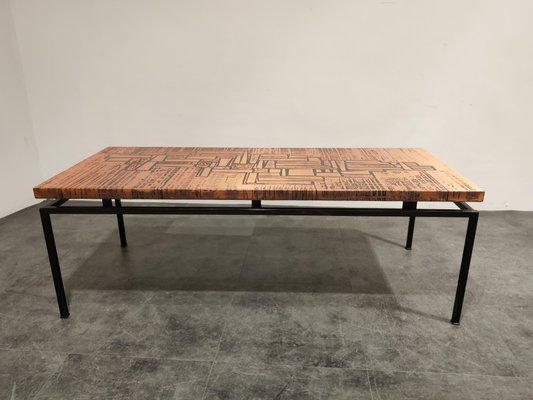 Modernist Copper Coffee Table, 1960s-IRH-821710