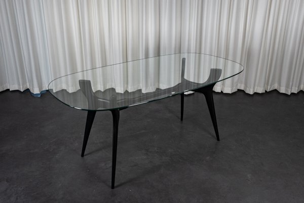 Modernist Dining Room Table, Italy, 1950s-PMQ-2036760