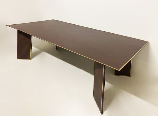 Modernist Dining Table in Corten-WIM-1078510