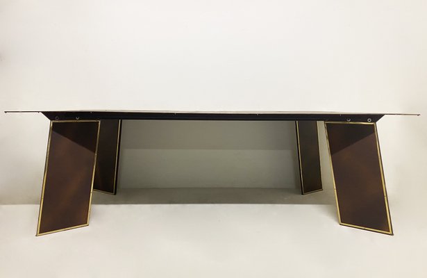 Modernist Dining Table in Corten-WIM-1078510