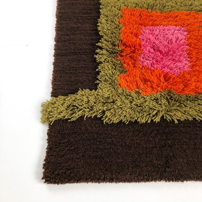 Modernist German Wall Rug by S. Doege for Cromwell Tefzet, Germany, 1970s-QZ-1151868