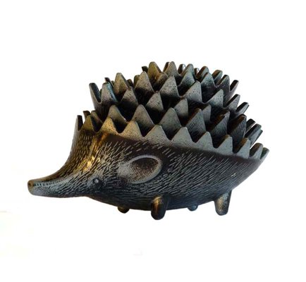 Modernist Hedgehog Ashtrays, 1950s, Set of 5-GKB-843474