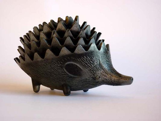 Modernist Hedgehog Ashtrays, 1950s, Set of 5-GKB-843474