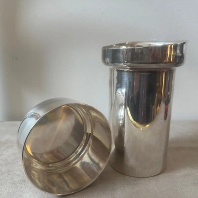 Modernist Italian Silver Plated Cocktail Shaker by Lino Sabattini, 1980s-NMK-1793442