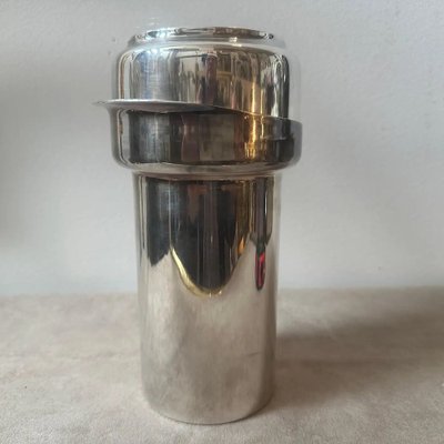 Modernist Italian Silver Plated Cocktail Shaker by Lino Sabattini, 1980s-NMK-1793442