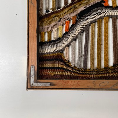 Modernist Macrame Wall Rug by K.H. Kaeppel for Tisca Tapisserie, Germany, 1970s-QZ-1305852