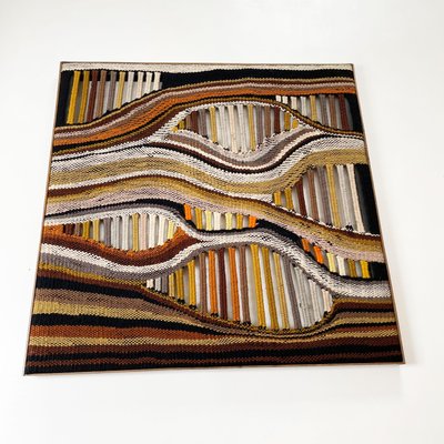 Modernist Macrame Wall Rug by K.H. Kaeppel for Tisca Tapisserie, Germany, 1970s-QZ-1305852