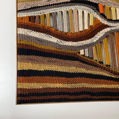 Modernist Macrame Wall Rug by K.H. Kaeppel for Tisca Tapisserie, Germany, 1970s-QZ-1305852