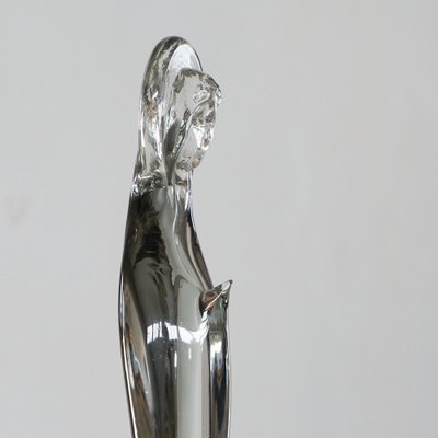 Modernist Madonna in Art Glass, 1960s-LPQ-1781114