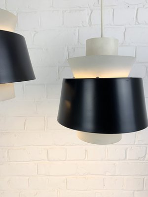 Modernist Pendant Lamps attributed to Jørn Utzon for Nordisk Solar, Denmark, 1960s, Set of 2-ZM-2021302