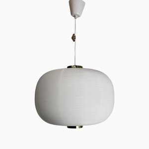 Modernist Rotoflex Pendant Lamp Tr-67 by Alf Svensson for Bergboms, Sweden, 1960s-LIV-2043408