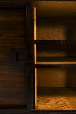 Modernist Sideboard in Studded Rosewood by Andre Sornay, France, 1940s-UQV-1706342