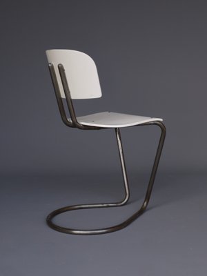 Modernist Tubular Desk Chair by Theo de Wit for EMS Overschie, 1930s-MB-875716