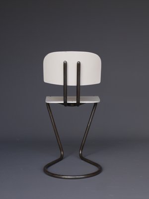 Modernist Tubular Desk Chair by Theo de Wit for EMS Overschie, 1930s-MB-875716