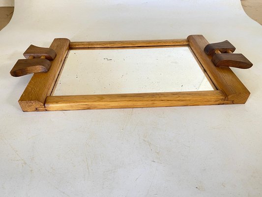 Modernist Wooden Drinks Tray, France, 1930s-UR-1765687