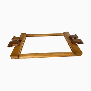 Modernist Wooden Drinks Tray, France, 1930s-UR-1765687