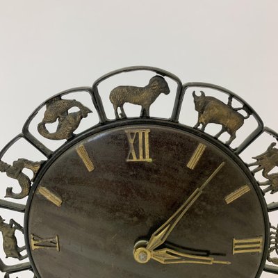 Modernist Zodiac Clock from Junghans, 1970s-BGP-1082043