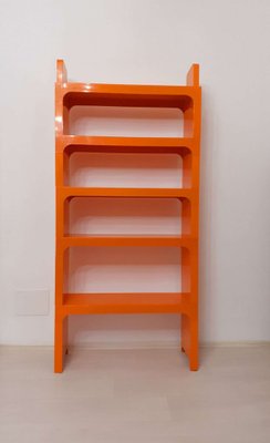 Modular Bookshelf by Olaf Von Bohr for Kartell, Italy, 1960s, Set of 5-PCO-1782382