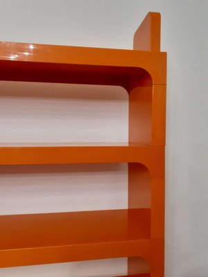 Modular Bookshelf by Olaf Von Bohr for Kartell, Italy, 1960s, Set of 5-PCO-1782382