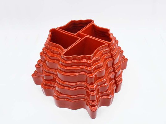 Modular Ceramic Collina Vase by Sergio Asti for Gabbianelli, 1960s-HS-900176