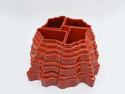 Modular Ceramic Collina Vase by Sergio Asti for Gabbianelli, 1960s-HS-900176