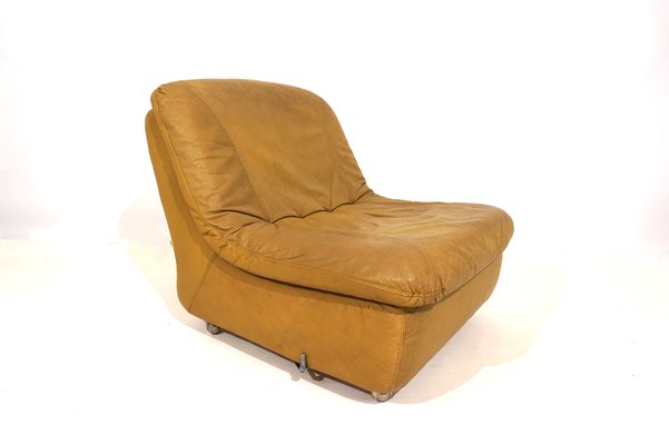 Modular Leather 2-Seater Sofa from Dreipunkt International, 1970s, Set of 2-HUW-1763637