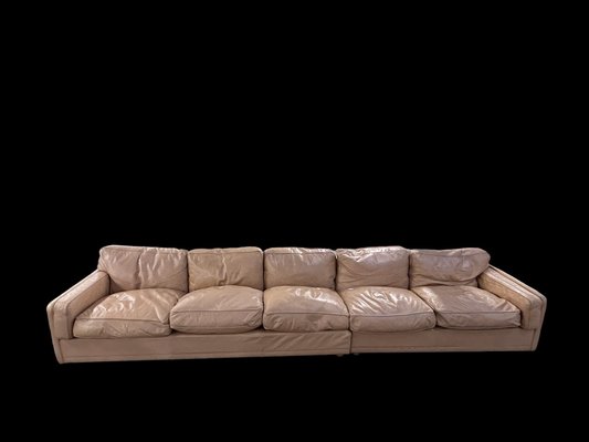 Modular Leather Sofa by Pierluigi Cerri for Poltrona Frau, 1980s, Set of 2-AVC-1801372