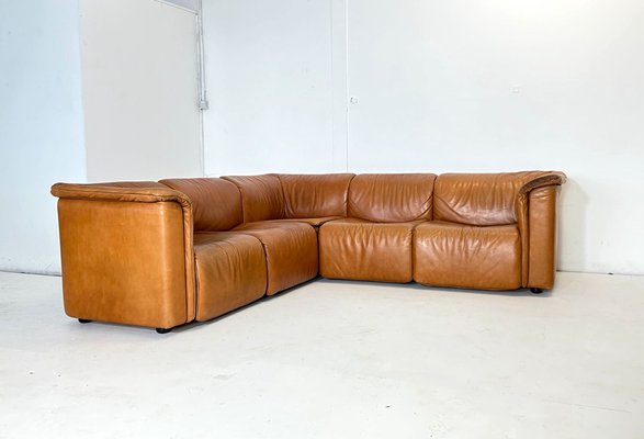 Modular Leather Sofa from Wittmann, Set of 5-VGV-1787795