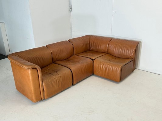 Modular Leather Sofa from Wittmann, Set of 5-VGV-1787795