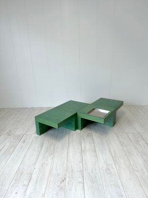 Modular Model Nac Coffee Tables by Cesare Augusto Nava, Italy, 1970s, Set of 4-NWG-2032237