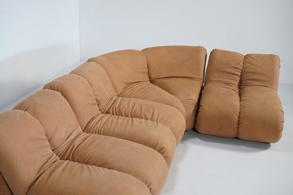 Modular Pagru Sofa by Claudio Vagnoni, 1970s, Set of 6-TEA-2000993