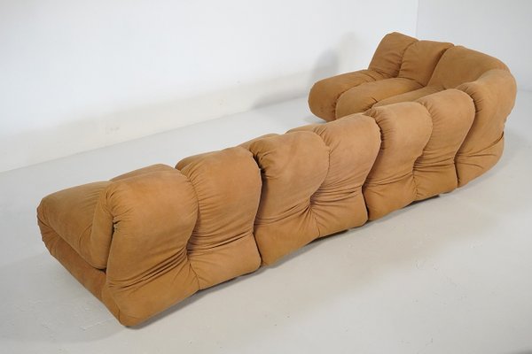 Modular Pagru Sofa by Claudio Vagnoni, 1970s, Set of 6-TEA-2000993