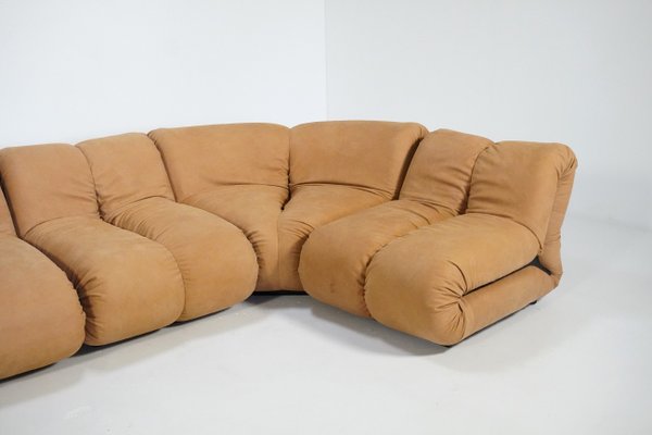 Modular Pagru Sofa by Claudio Vagnoni, 1970s, Set of 6-TEA-2000993