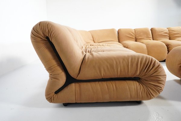 Modular Pagru Sofa by Claudio Vagnoni, 1970s, Set of 6-TEA-2000993