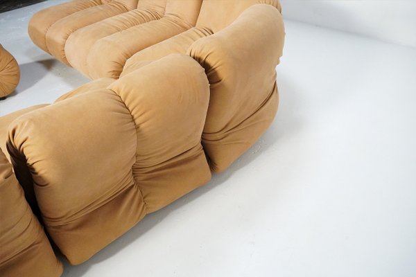 Modular Pagru Sofa by Claudio Vagnoni, 1970s, Set of 6-TEA-2000993